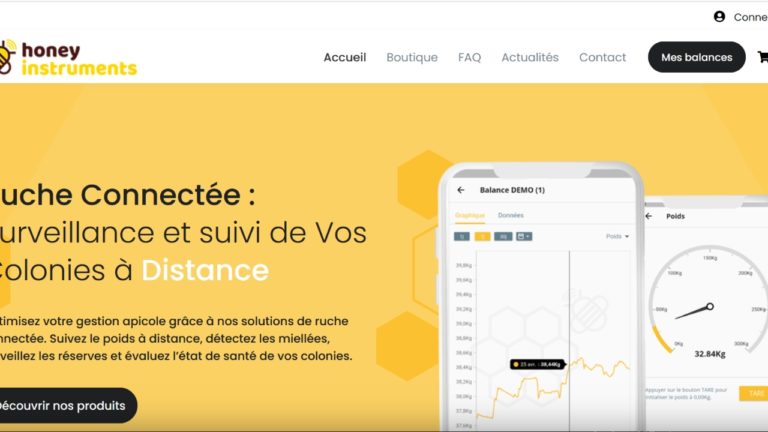 Votre meilleure balance connectée pour ruche