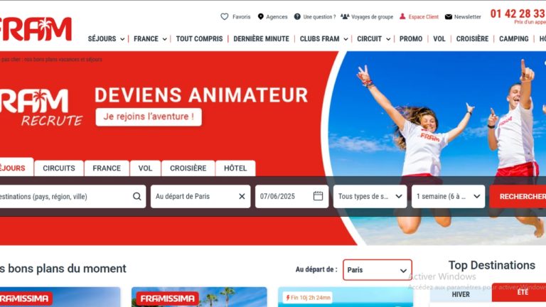 Comment faire pour annuler un voyage Fram ? La plateforme Fram pour des voyages inoubliables.