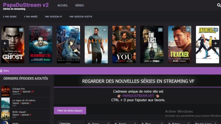 Papadustream : voici la nouvelle adresse en août 2025 Papadustream : la plateforme de streaming gratuit.