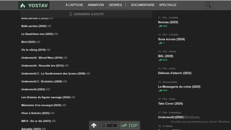 Rikmod (Ovoob) change de nom et devient Moovbob.com en août 2025 Les meilleurs films et séries en streaming gratuit avec Rikmod.