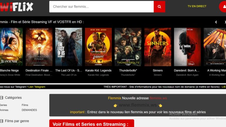 Wiflix devient Flemmix.monster : nouvelle adresse du site en septembre 2025 Des films et séries en streaming gratuit sur Wiflix.